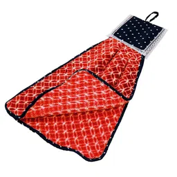 Kuber Industries Red Hand Towels With Ties image 4