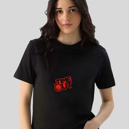 SZN Women Printed Applique T-shirt-picture-28
