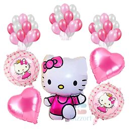 Bubble Trouble Hello Kitty Party - Pack of 45 Balloons-12