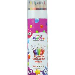 Smily Kiddos Color Pencil Set With Sharpener Multicolor  - 24 Pieces-13