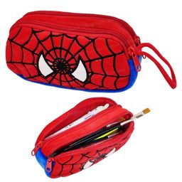 FunBlast Spider Theme Soft Fur Pencil Pouch for Kids Pack of 1-image-63