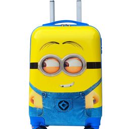 Junior Joe 20 Inch Kids Trolley Bag, Polycarbonate Hard Shell, Cabin Size travel Luggage with Spinner Wheels-image-15