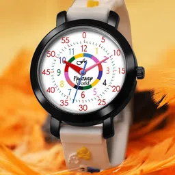 Fantasy World Unisex Kids Dial & Straps Analogue Watch FW-25-BK-04-24