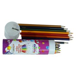 Smily Kiddos Color Pencil Set With Sharpener Multicolor  - 24 Pieces image 2
