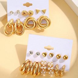 Shining Diva Fashion Contemporary Studs Earrings-42