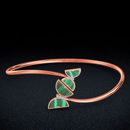 Joyalukkas Verdant Winged Diamond Oval Bracelet-5.85 gm-image-19