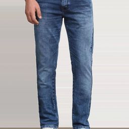 Mufti Men Slim Fit Mid-Rise Light Fade Stretchable Jeans-picture-15