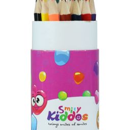 Smily Kiddos Color Pencil Set With Sharpener Multicolor  - 24 Pieces image 5