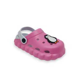 Lil Lollipop Boy's Penguin Applique Anti Slip Clogs Flip Flops-52