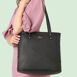 Lavie Pavo Women Black Large Tote Bag-32
