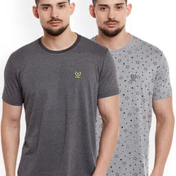 VIMAL JONNEY Men Pack of 2 Round Neck T-Shirts-image-84