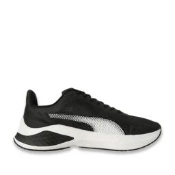 Puma Unisex Hyperglide X FusionLite Black & White Running Shoes-2