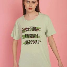 Vimal Jonney Green Cotton Printed Sports T-Shirt-picture-10