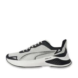 Puma Unisex Hyperglide X FusionLite Glacial Gray, New Navy & White Running Shoes image 2