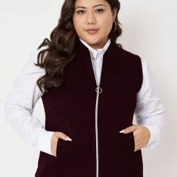 BRINNS Brown Solid Casual Jacket-image-65