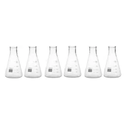 Eduscope Borosilicate Glass Conical Flask 250 ml, ‎BCONIFLASKGLA-44