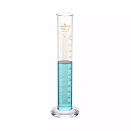 Supertek 2000 ml Class A Measuring Cylinder Round Base With Pour Out, 77.502.2000IS-12