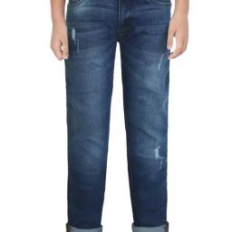 Allen Solly Junior Navy Distressed Jeans-picture-16