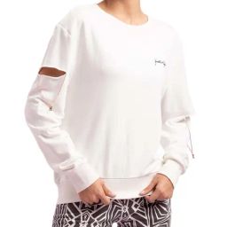 KENDALL + KYLIE White Loose Fit Sweatshirt-picture-36