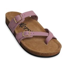Kickers Women's KICK- DIYA Pink Toe Ring Sandals-image-9