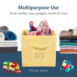 Aura Yellow Set of 2 Regular Multi-Utility Organisers image 5