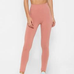 Forever 21 Old Rose Slim Fit Leggings-image-40