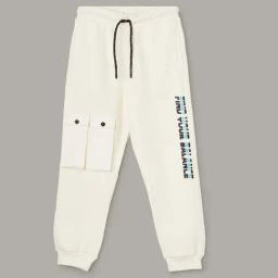 Fame Forever by Lifestyle Off White Printed Regular Fit Joggers-image-46