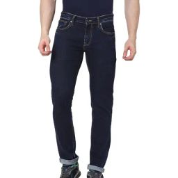 celio celio* Indigo Solid Mid Rise Jeans-picture-7