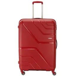 American Tourister Formula Red Textured Hard Large Trolley Bag - 57.5 cm-image-83