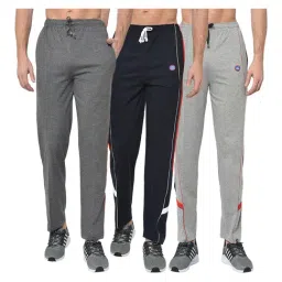 Vimal Jonney Multicolor Regular Fit Trackpants - Pack of 3-image-21