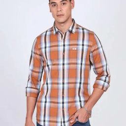 Lee Multicolor Slim Fit Check Cotton Shirt-image-99