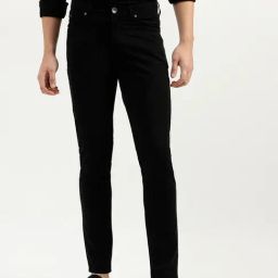 United Colors of Benetton Black Slim Fit Lightly Washed Jeans-picture-24