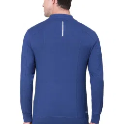 Van Heusen Performance Regular Fit Swift Dry Odour Shield Solid Jacket - Blue image 2