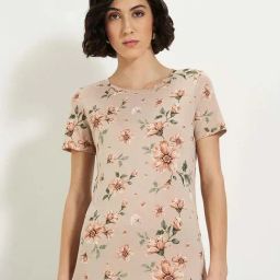 Honey by Pantaloons Beige Floral Top-image-69