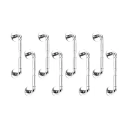 Legal 8pcs th-964 6inch 152.4 mm (6 Inch) Stainless Steel Glossy Finish Door Handle (Pack of 8)-image-88