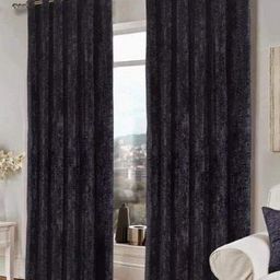 Aura Black Window Curtain-29