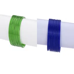 1ST TIME Set Of 24 Green Alloy Bangles-picture-14