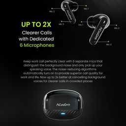 ACwO DwOTS 333 TWS 120-Hour Playback Bluetooth V5.4 Sports Headphones image 5
