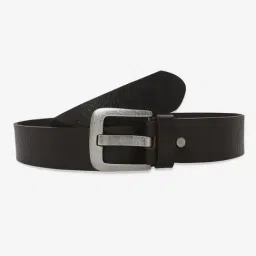 Spykar Brown Leather Waist Belt For Men-picture-36