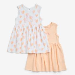 HOP Baby by Westside Multicolour Printed Cotton Dress - Pack of 2-image-84