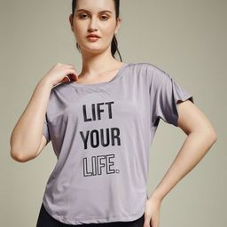 MKH Typography Printed Short Sleeves Round Neck T-shirt-image-92