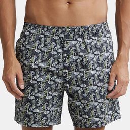 Jockey Men Printed Cotton Lounge Shorts-image-57