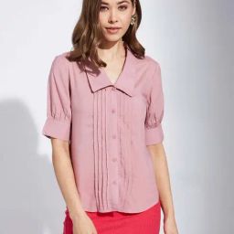Latin Quarters Pink Casual Shirt-picture-11