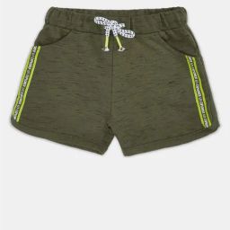 Pantaloons Baby Kids Olive Cotton Printed Shorts-image-82