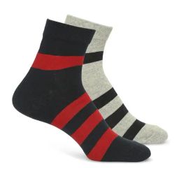 UnderJeans by Spykar Assorted Ankle Length Socks - Pack of 2-image-8