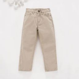 Ed-a-Mamma Boys Beige Solid  Jeans-image-11