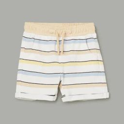 Juniors by Lifestyle Boys Multicolored Cotton Striped Shorts-image-29