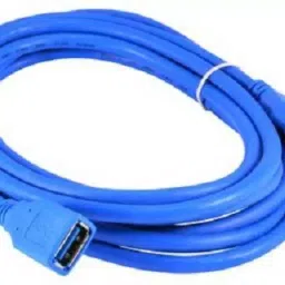 Techut 5mtr Micro USB 3.0 A-Male To A-Female Extension Cable for Computer, Printer, Laptop Blue-10