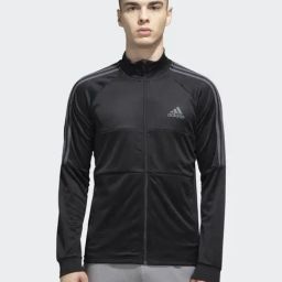 Adidas Black Regular Fit Sports Jacket-image-45