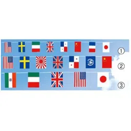 AS ONE National Flags Polyester, 61-247-2-2-42
